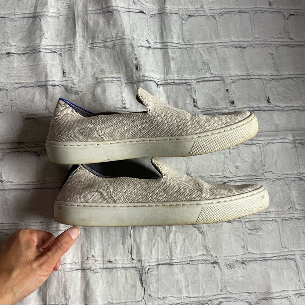 Rothy’s Sand The Orginal Slip On Sneaker - Picture 4 of 7